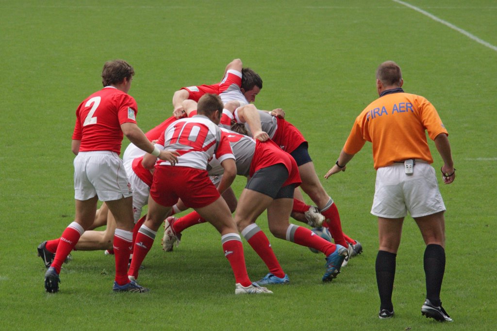 Scrum in rugby