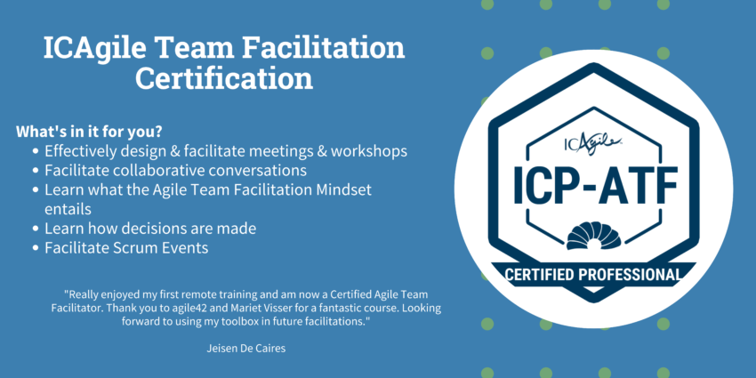 ICAgile Team Facilitation Certification