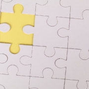 Yellow Jigsaw Puzzle Piece