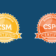 Certified Scrum Master and Certified Scrum Product Owner